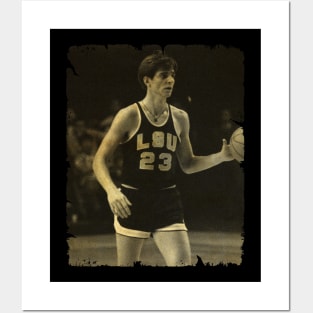 Pete Maravich - Vintage Design Of Basketball Posters and Art